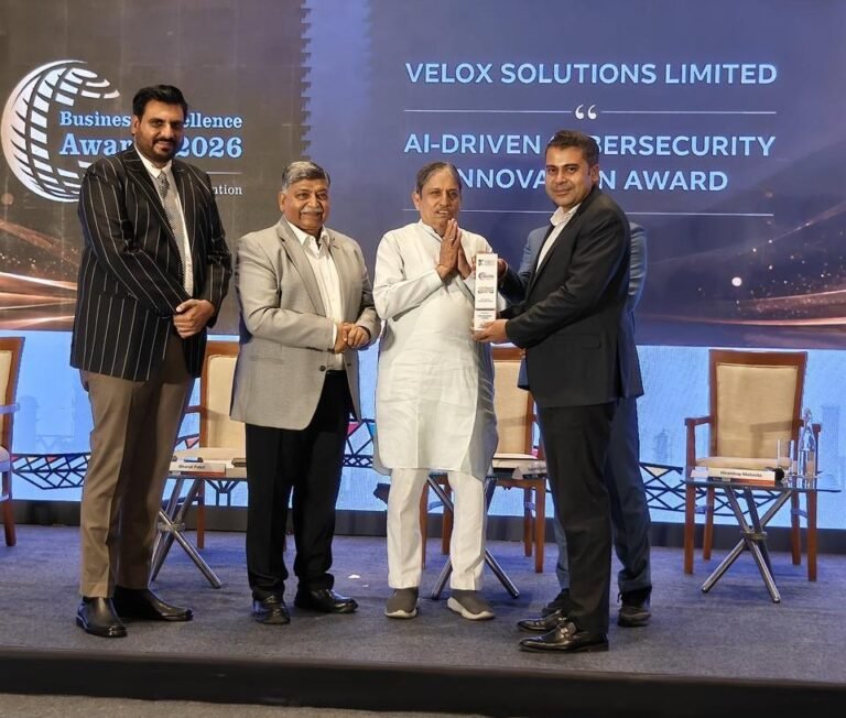 Velox Solutions honored with the AI-Driven Cyber Security Innovation Award as a leading cybersecurity company