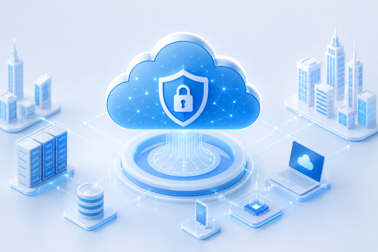 AI-powered cloud security solution protecting enterprise cloud infrastructure